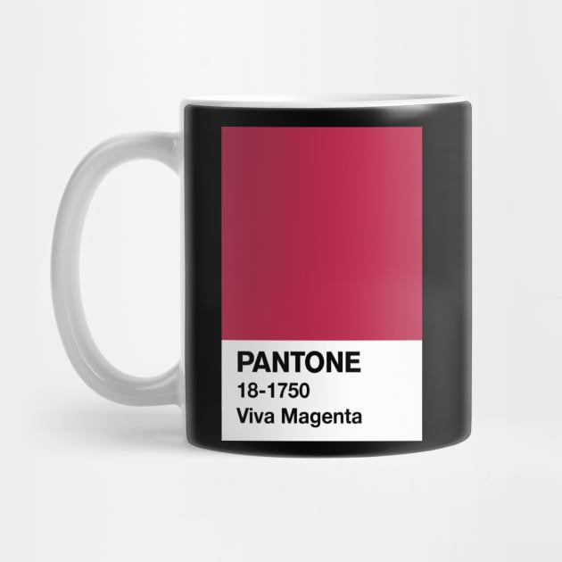 Viva Magenta - Color of the Year 2023 - PANTONE 18-1750 by entrykill